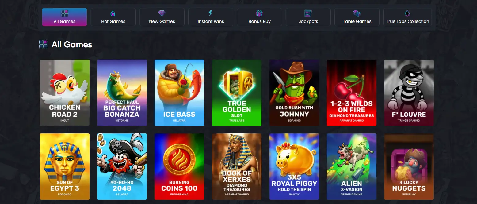 britsino casino games